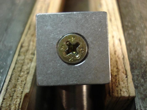 Countersink corrected.