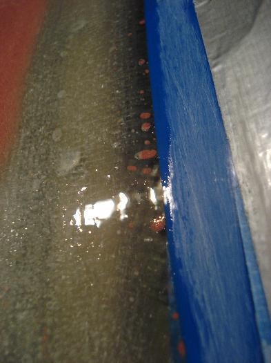 Final (I hope) coat of epoxy.