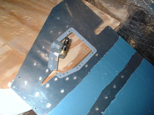 Countersinking the access plate