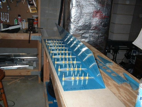 Stiffeners drilled to skins