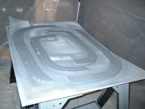 F706 and F708 bulkheads washed and primed