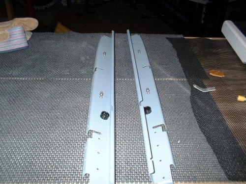 F902 forward bulkheads with nutplates and snap bushings installed