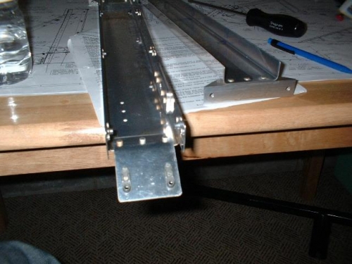 F767 top plate riveted to F766A channel