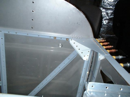 VA-107 brake reservoir installed on firewall