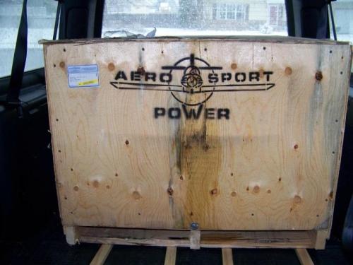Aerosport Power crate in my van