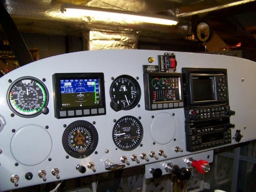 Dynon EFIS and EMS supplied with ships power