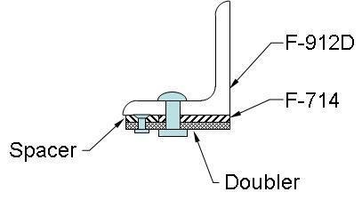 Up elevator stop x-section