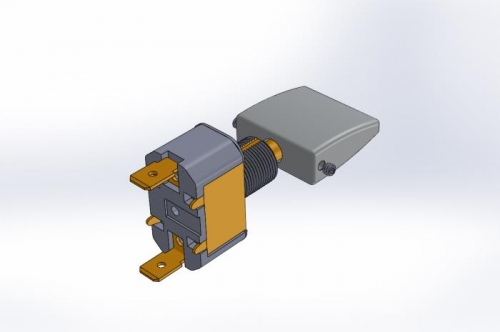 SolidWorks flap switch assy