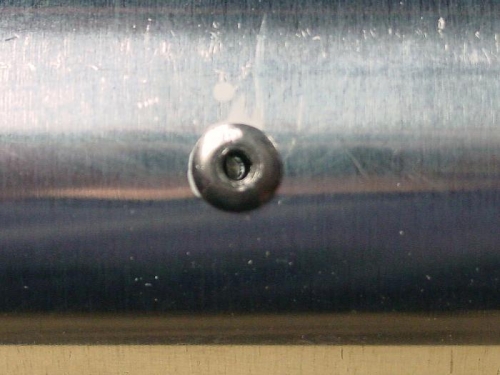 MSP-42 pull rivet on the aileron nose