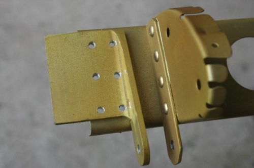Actuation bracket drilled