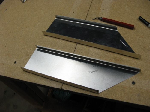 Cut tips and trimmed with vixen file