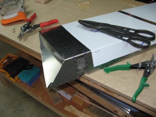 Rough cut for outboard tip