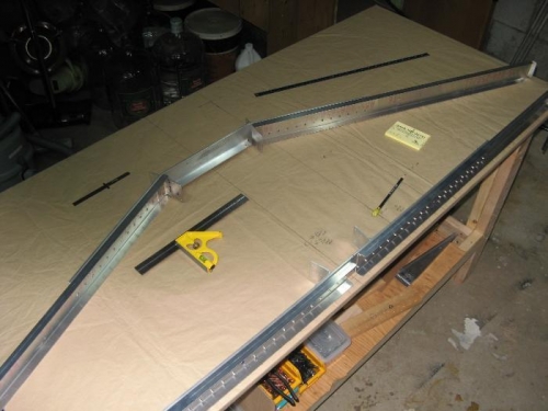 Laying out lines on paper