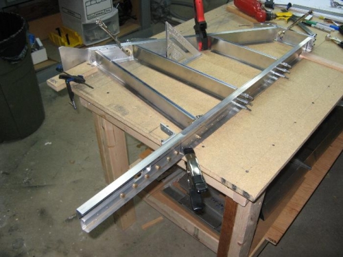 Positioning frame for drilling