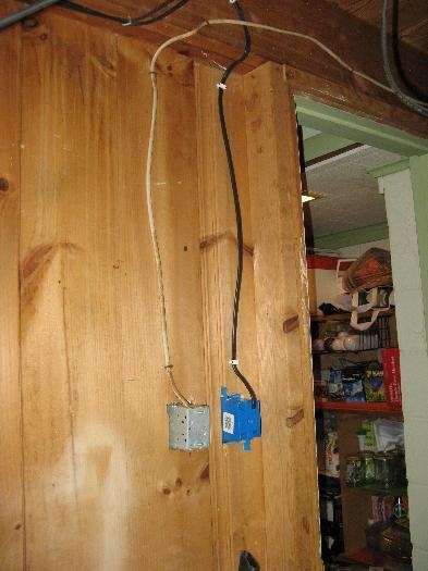 New switch at stairs