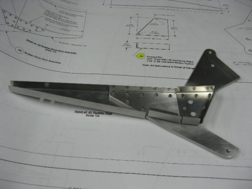 Finished assembly - top