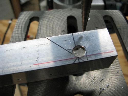 Using Unibit to radius the angle