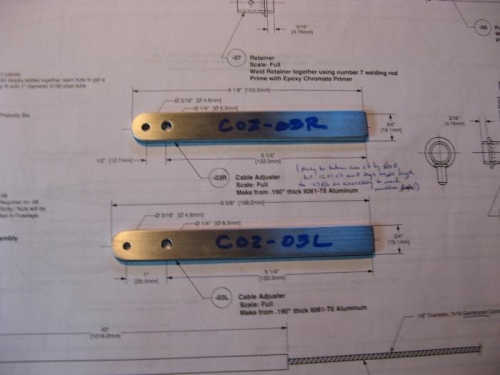 Cable Adjusters finished