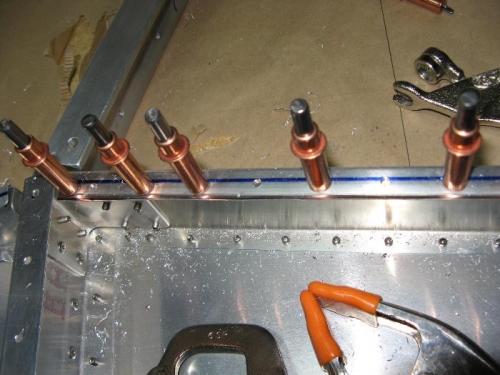 Doubler in RH rib T04-01 bottom flange