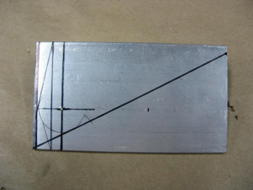 Ready to cut on bandsaw