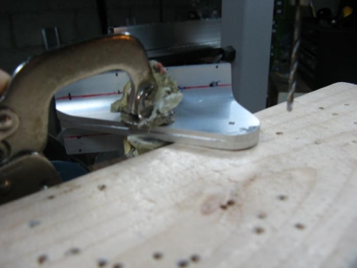 Drilling pilot holes back to back