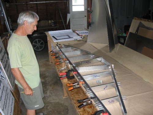 Squaring the frame for riveting