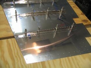 Stiffeners after being cut