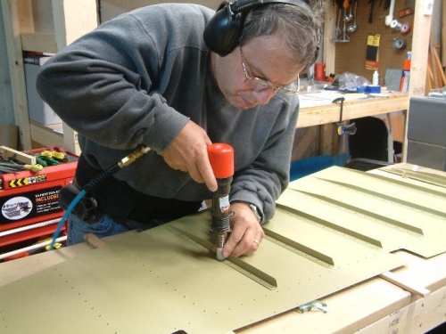 That's me back riveting. It is so easy and rewarding