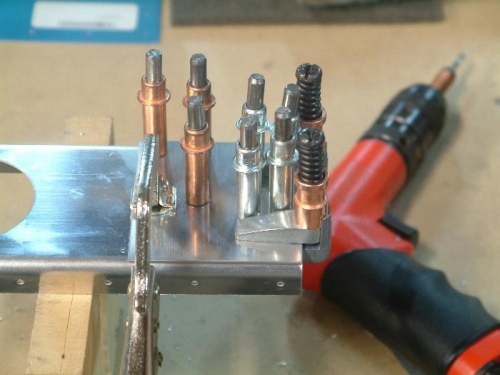 Match drilling reinforcement plates to spar