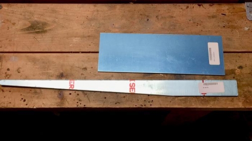 New W407B and doubler plate to cut to size.