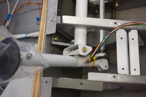 All fore/aft motion does not move the wires in this configuration.