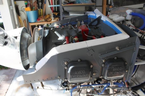 Need to concentrate on intake ramp area and forward center baffles next.