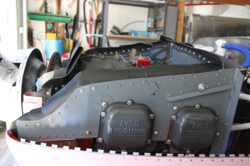 Plan the overlaps so you can remove baffle pieces without rivet interference.