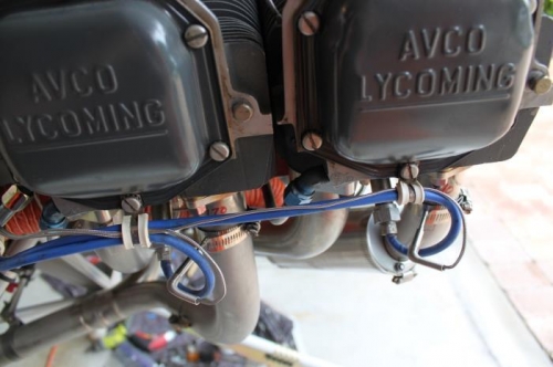 Copilot (right) side cylinder 1&3 EGT point rearward slightly.