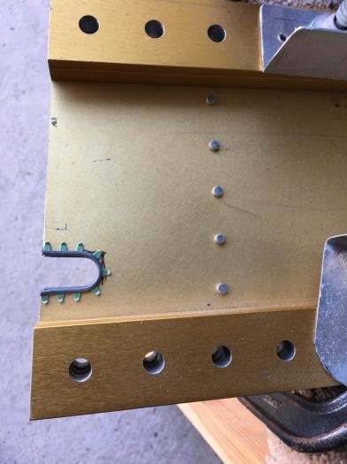 Slotted for a net clearance of .625 .