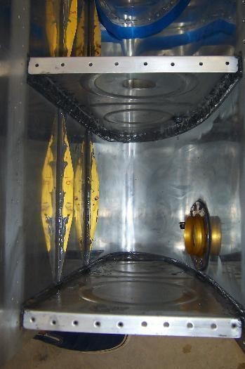 Cleaned up proseal smudges with MEK