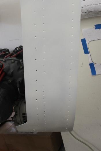 Glare shield overhang reduced to 2 inches. Primed and ready to paint.