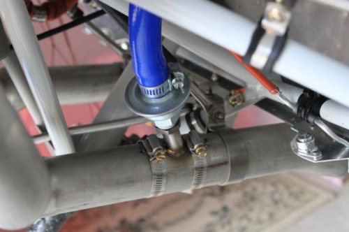 This is the newer assembly you get from Antisplat Aero. Cover plate and welded tube.