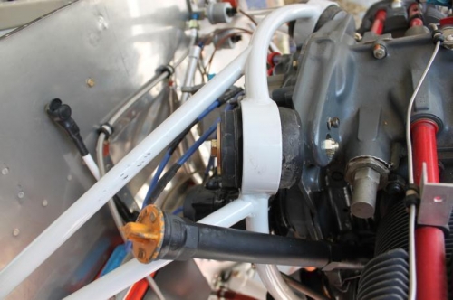 Did this one next.  Also went almost straight in. Manhandled engine just a little to align.