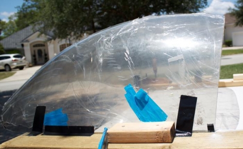 Ready to debur after the big cut.  The hacksaw blade tool was perfect...again..