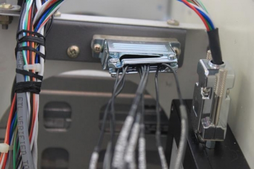 Sitting in place on co-pilot side of center stack brace.  Wires still being added. Cushioning coming.