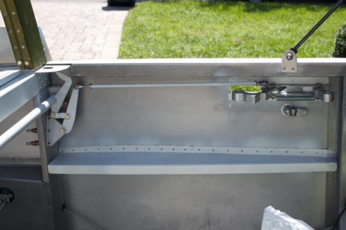 The threaded tube was shortened to fit.