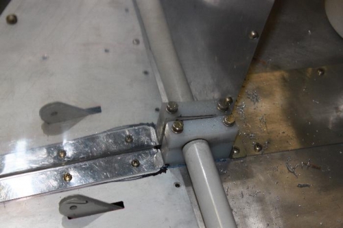 Center block fitted in place.