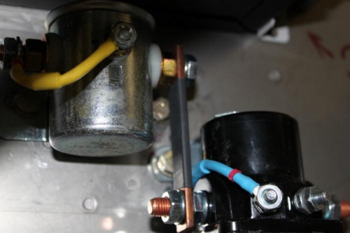 Added heat shrink to copper bar.