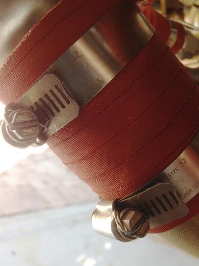 Superior Cold Air Induction pipes (2 of 8 clamps)