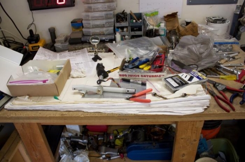 All the tools of the trade to get this job done.