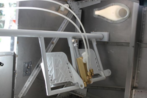 Low Pressure? tubing from reservoir to top of co pilot brake cylinders?