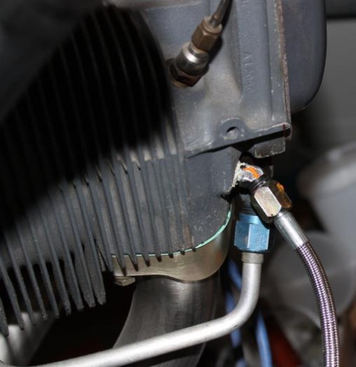 #3 Manifold Pressure line location. OK.