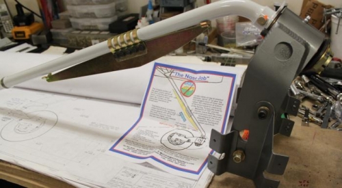 Have to make sure of clearance between wheel fairing and nose job. 1/4