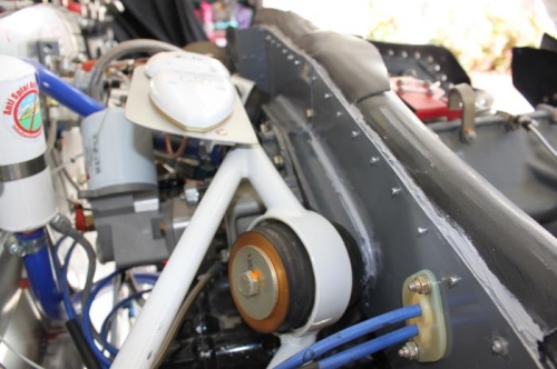 All potential leak points were sealed too.